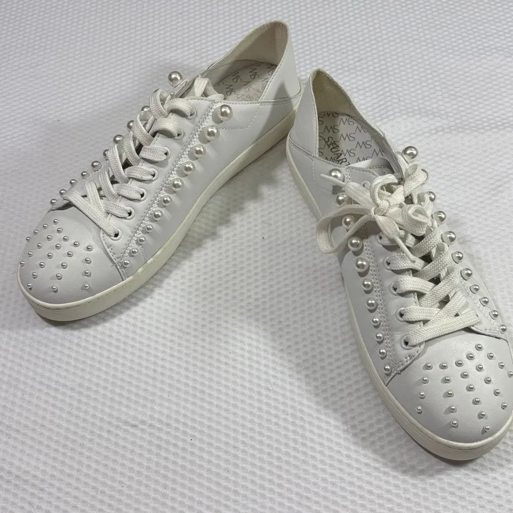Stuart Weitzman Goldie Convertible Womens Leather Low-top sneakers Size 10